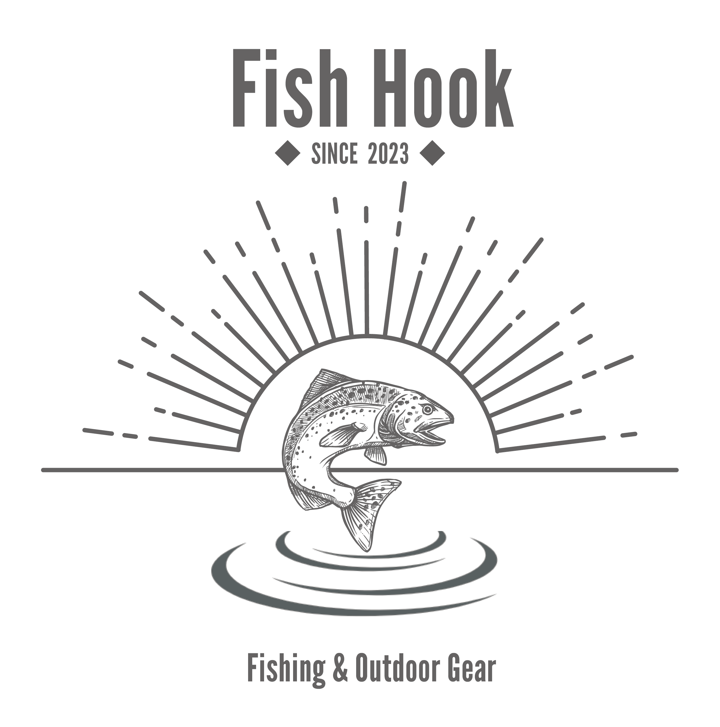 Fish Hook オリジナル】Fish Hook ステッカー/【Fish Hook Original ...