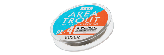 ゴーセン FATA エリアトラウト PE×4 / FATA AREA TROUT TROUT GAME PE 4BRAIDED LINE