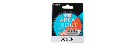 ゴーセン FATA エリアトラウト PE×4 / FATA AREA TROUT TROUT GAME PE 4BRAIDED LINE